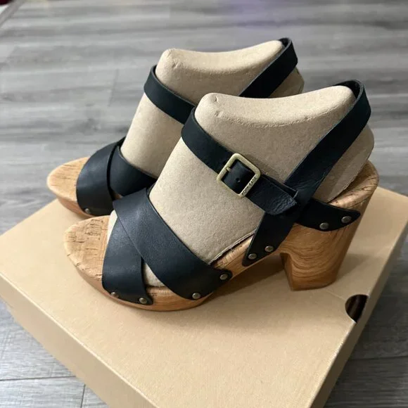 NIB Kork- Ease Drew Sandals in Black Women size 9 - Picture 5 of 8